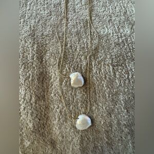 Serefina layered pearl necklace